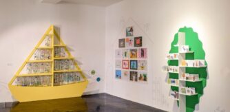 Art work displayed for Living Art Project