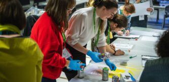 Creative workshop with Street Ink during National Arts in Education Portal Day 2024