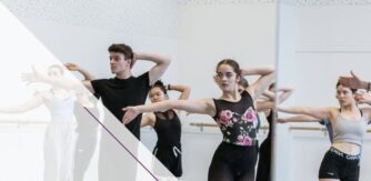 Dancers in a studio