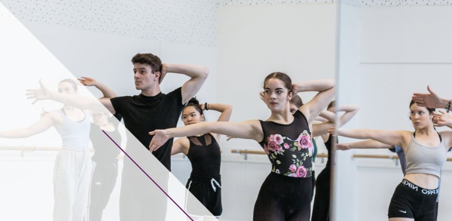 Dancers in a studio