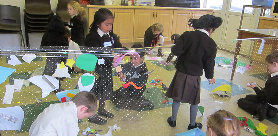 Drawing wall (c) Helen Barry