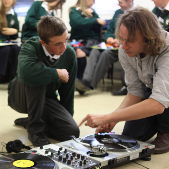 Sven Anderson residency session. (c) Jennie Guy Sven Anderson residency session. (c) Jennie Guy