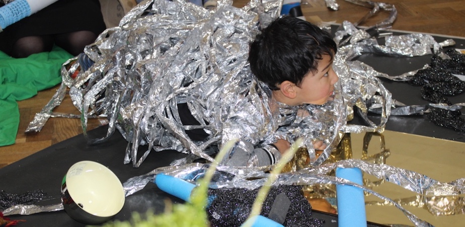 Creativity through materials, space and time