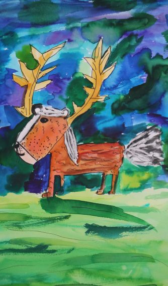 "Deerunk" by Emma Downey "Deerunk" by Emma Downey