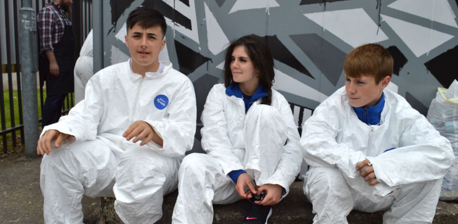 Collaborative Mural Project at Terrence McSwiney Community School, Cork