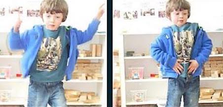 Robin participating in the project with artist Lucy Hill Robin participating in the project with artist Lucy Hill