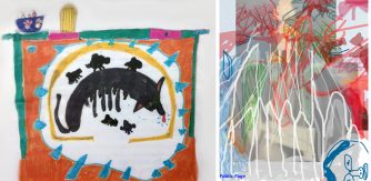 My Dog Under theT able Web